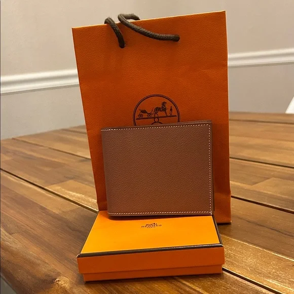 Hermès Citizen Twill Compact Wallet - NEW - Picture 1 of 10